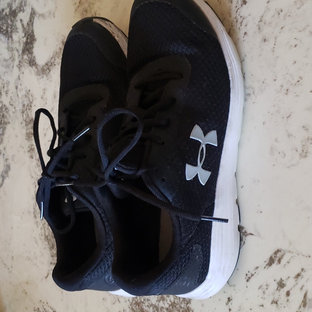 Under Armour shoes.